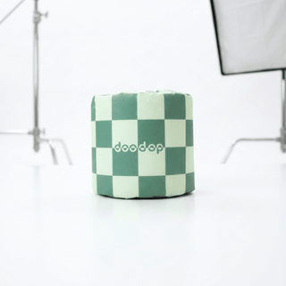 Toilet paper 1-pack | Fresh and Fancy rolls checkered