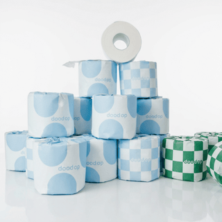 Blue Fluffy Marshmallow Cloud Rolls | 12-pack