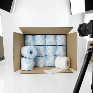 Blue FluffyMarshmallow Cloud Roll | 1-pack
