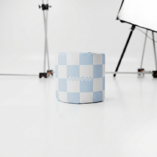 Toilet Paper 1-pack | Blue Fluffy Marshmallow Cloud Roll | Checked