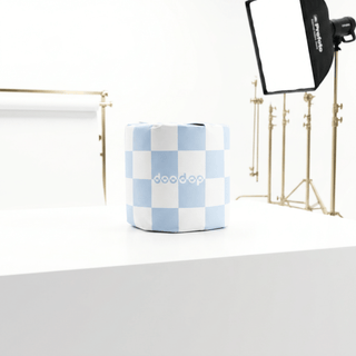 Toilet Paper 1-pack | Blue Fluffy Marshmallow Cloud Roll | Checked