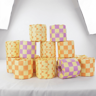 Party Pooper Pure Paper Rolls | 24-pack Toilet Paper