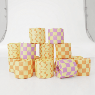 Party Pooper Pure Paper Rolls | 24-pack Toilet Paper