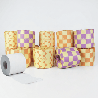 Party Pooper Pure Paper Rolls | 24-pack Toilet Paper