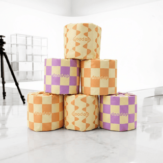 Party Pooper Pure Paper Rolls | 6-pack Toilet Paper