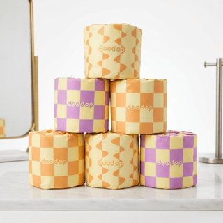 Party Pooper Pure Paper Rolls | 6-pack Toilet Paper