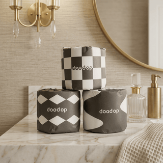 1-pack Toilet Paper | Soft liquorice roll | Checkered