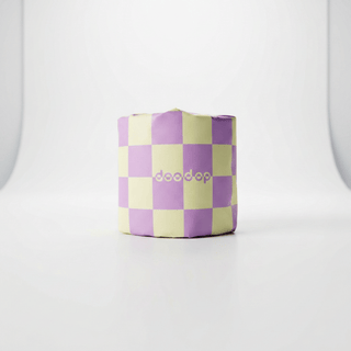 1-pack Toilet Paper | Party Pooper Pack | Purple Gingham